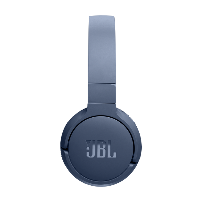 JBL Tune 670NC - Blue - Adaptive Noise Cancelling Wireless On-Ear Headphones - Left image number null